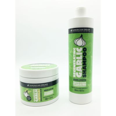 GARLIC MASK and SHAMPOO SET 500ml - 5% off when you buy both